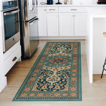Vintage Vinyl Rug - Farahan - Ziba