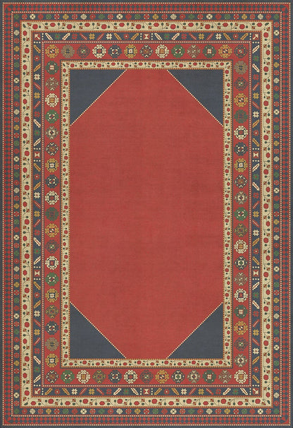 Vintage Vinyl Rug - Lombalo - Ashkar