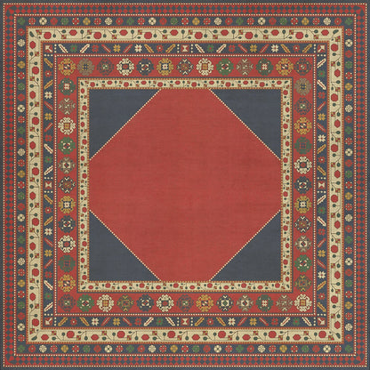 Vintage Vinyl Rug - Lombalo - Ashkar