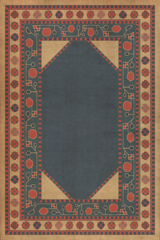 Vintage Vinyl Rug - Lombalo - Kohar