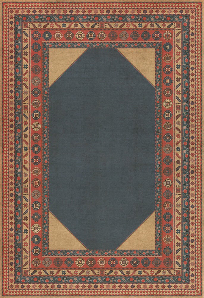 Vintage Vinyl Rug - Lombalo - Kohar