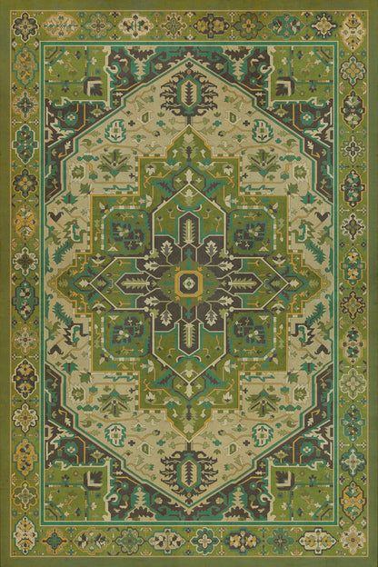 Vintage Vinyl Rug - Camelot - Camelot