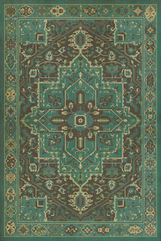 Vintage Vinyl Rug - Camelot - The Holy Grail