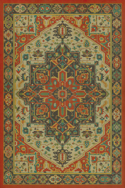 Vintage Vinyl Rug - Camelot - Uther Pendragon