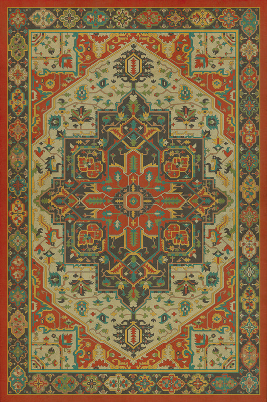 Vintage Vinyl Rug - Camelot - Uther Pendragon