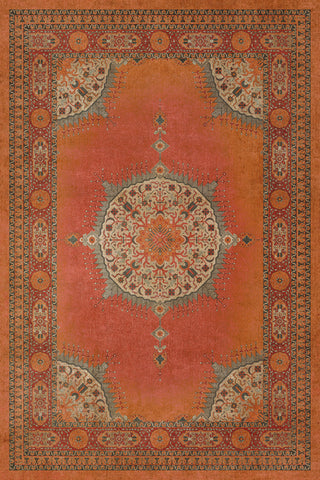 Vintage Vinyl Rug - Tabriz - Amesha