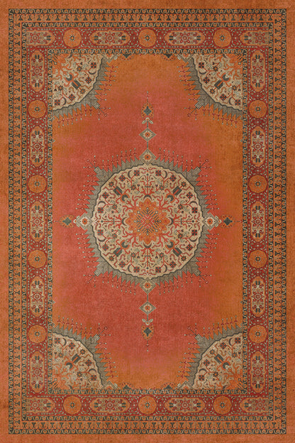 Vintage Vinyl Rug - Tabriz - Amesha