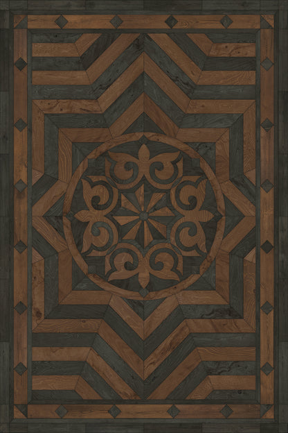 Vintage Vinyl Rug - Caledonian - Foundation of Refinement