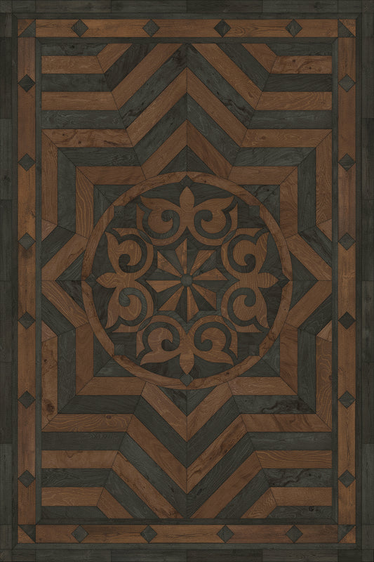 Vintage Vinyl Rug - Caledonian - Foundation of Refinement