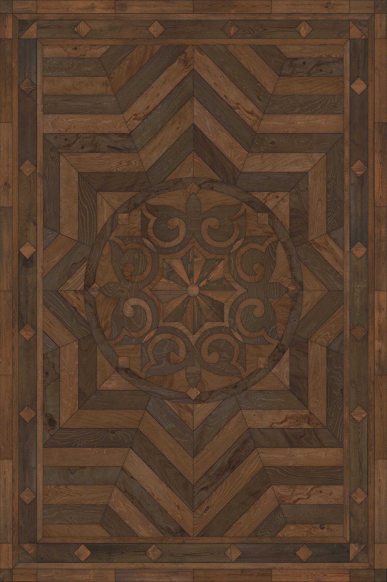 Vintage Vinyl Rug - Caledonian - In all the Details
