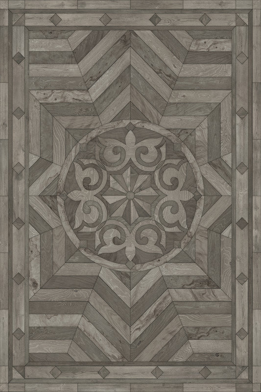 Vintage Vinyl Rug - Caledonian - Written on the Arched Sky