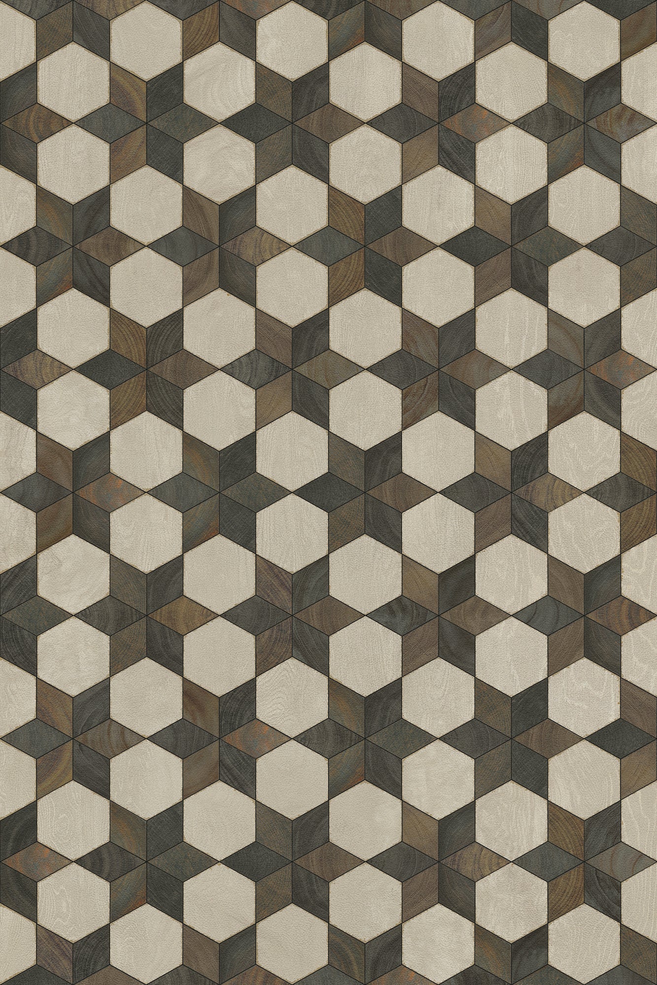 Vintage Vinyl Rug - Illuminated - Battlestar