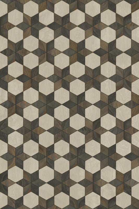 Vintage Vinyl Rug - Illuminated - Battlestar