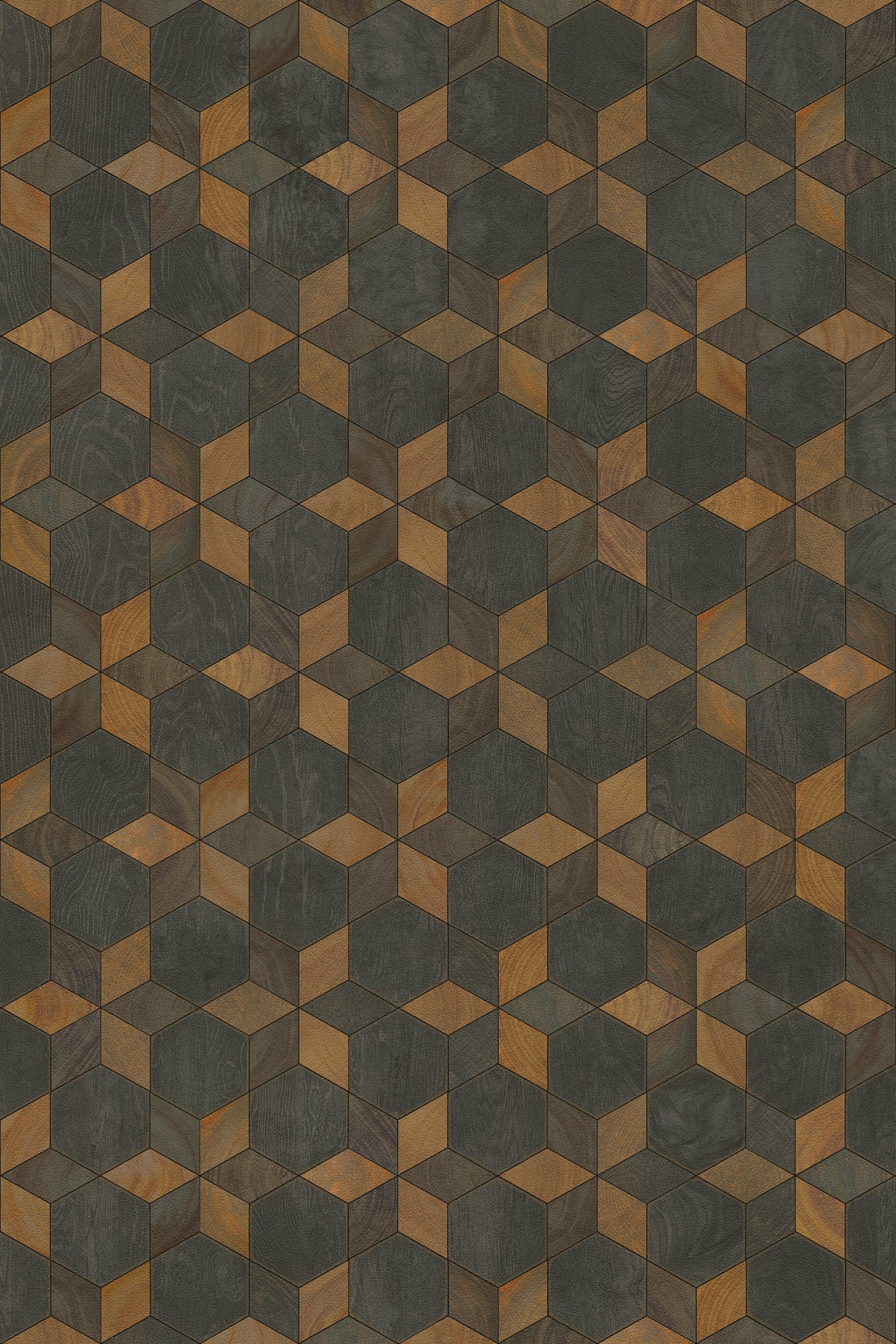 Vintage Vinyl Rug - Illuminated - Rock Star