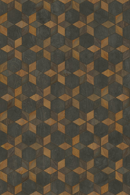 Vintage Vinyl Rug - Illuminated - Rock Star