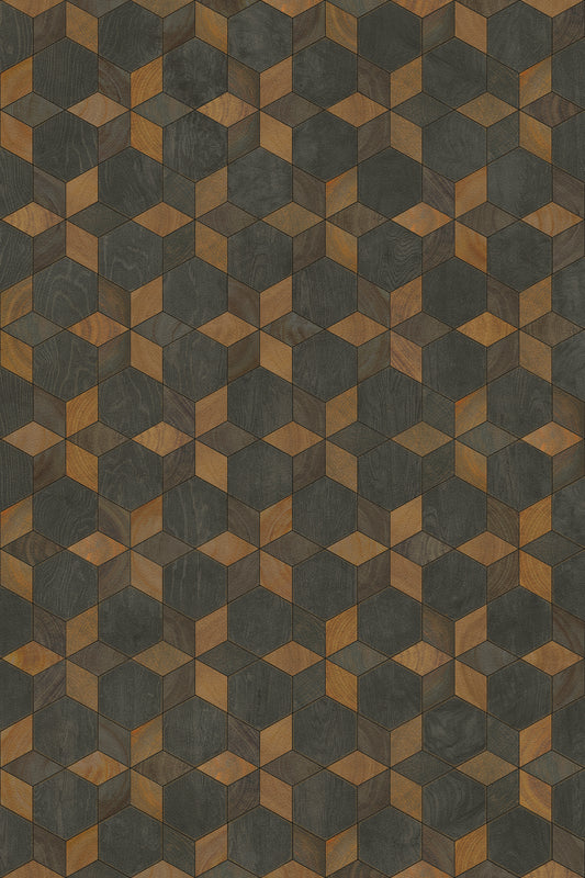 Vintage Vinyl Rug - Illuminated - Rock Star