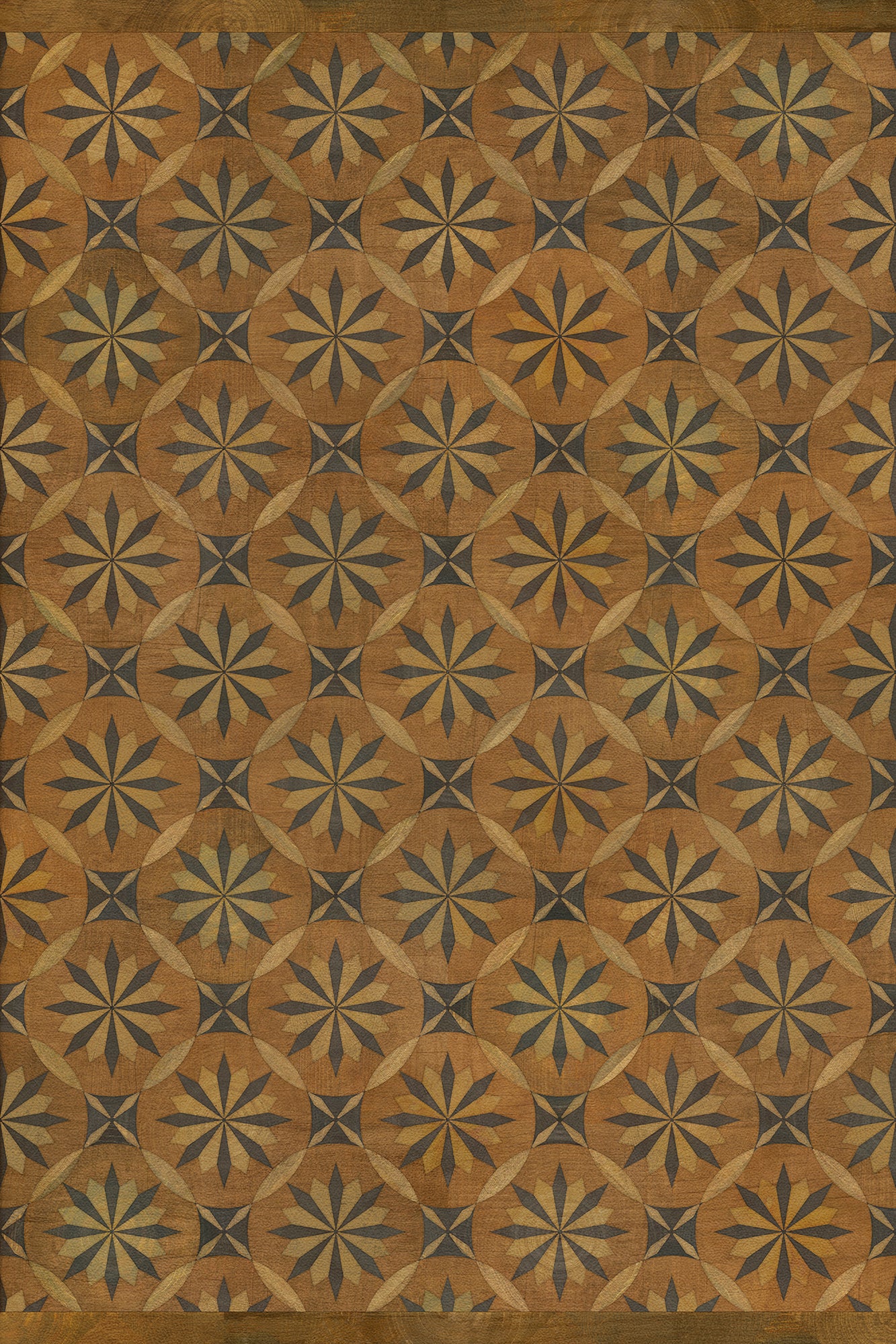 Vintage Vinyl Rug - Roycrofter - Art and Life