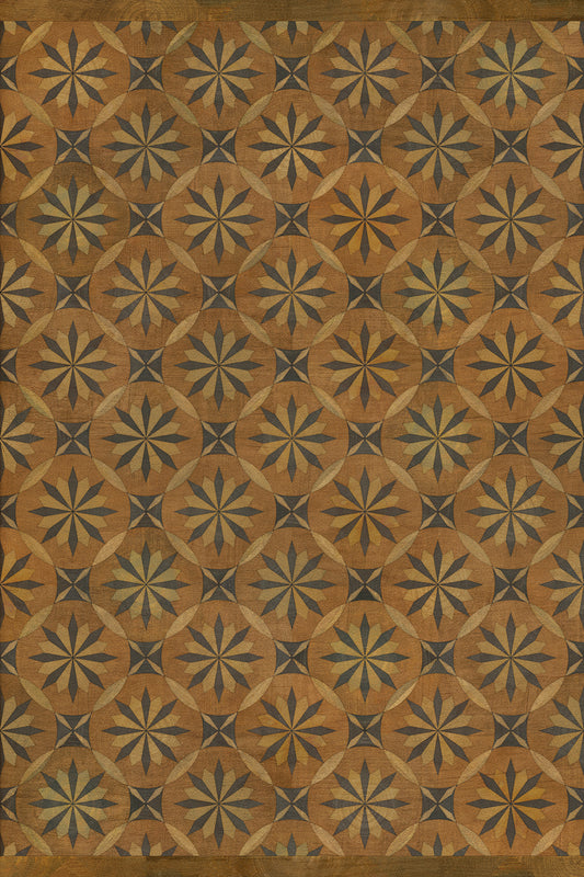 Vintage Vinyl Rug - Roycrofter - Art and Life