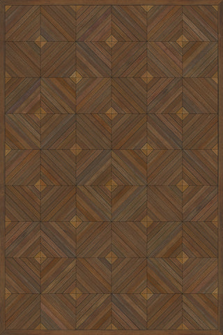 Vintage Vinyl Rug - School of Thought - A Proper Study
