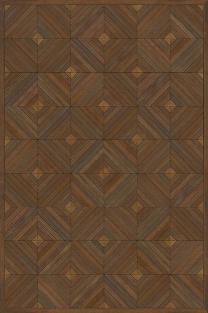 Vintage Vinyl Rug - School of Thought - A Proper Study