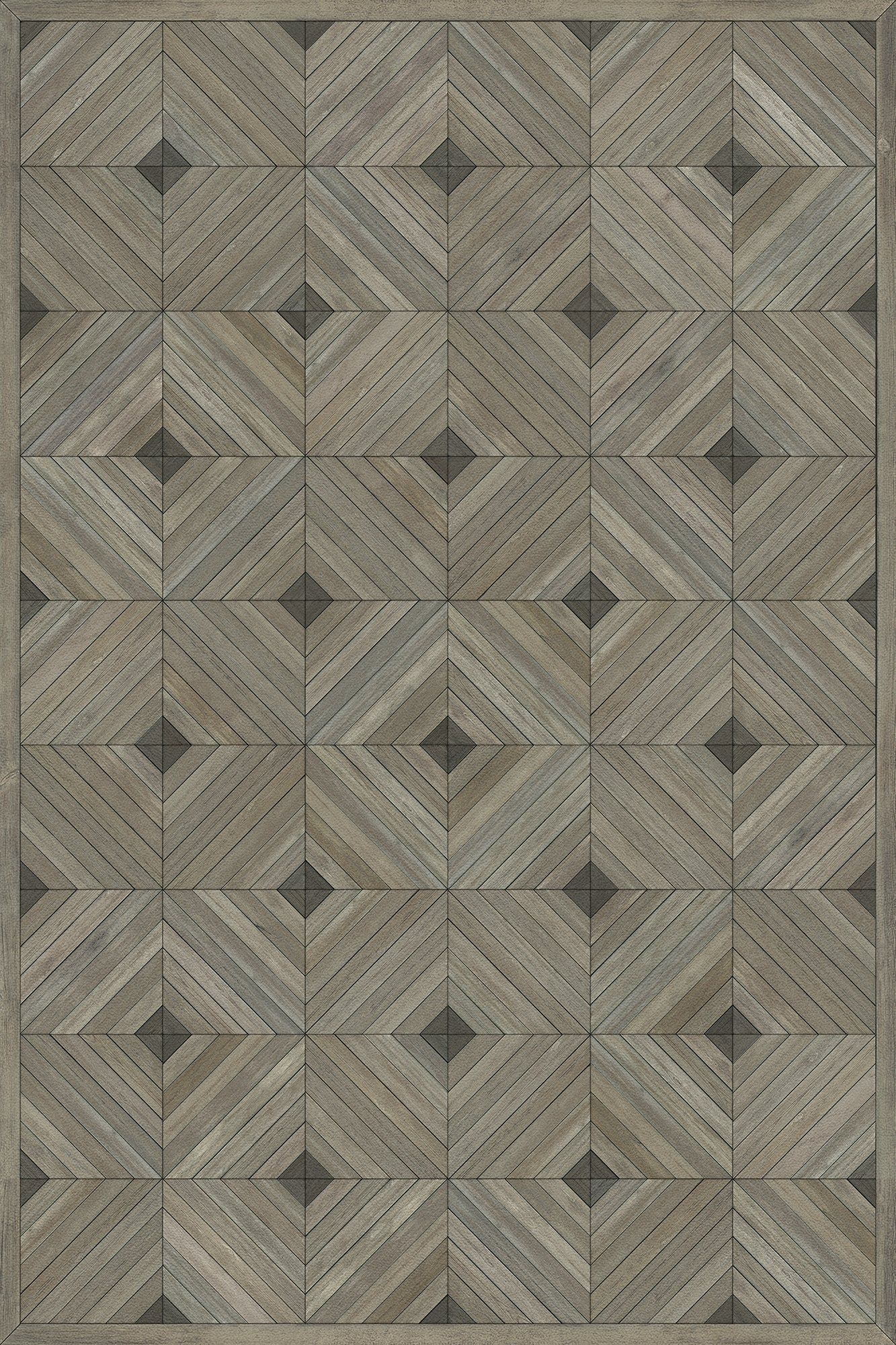 Vintage Vinyl Rug - School of Thought - Bright Idea