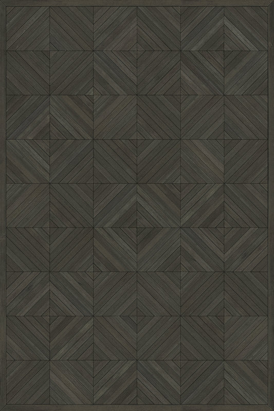 Vintage Vinyl Rug - School of Thought - Hold that Thought