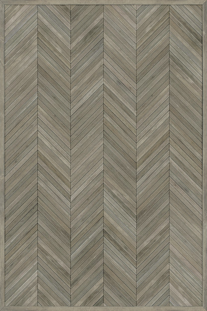 Vintage Vinyl Rug - The Legacy - In the Track of the Book Worm