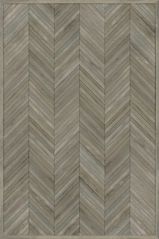 Vintage Vinyl Rug - The Legacy - In the Track of the Book Worm