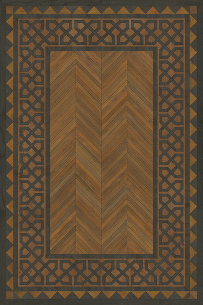 Vintage Vinyl Rug - University - Cambridge