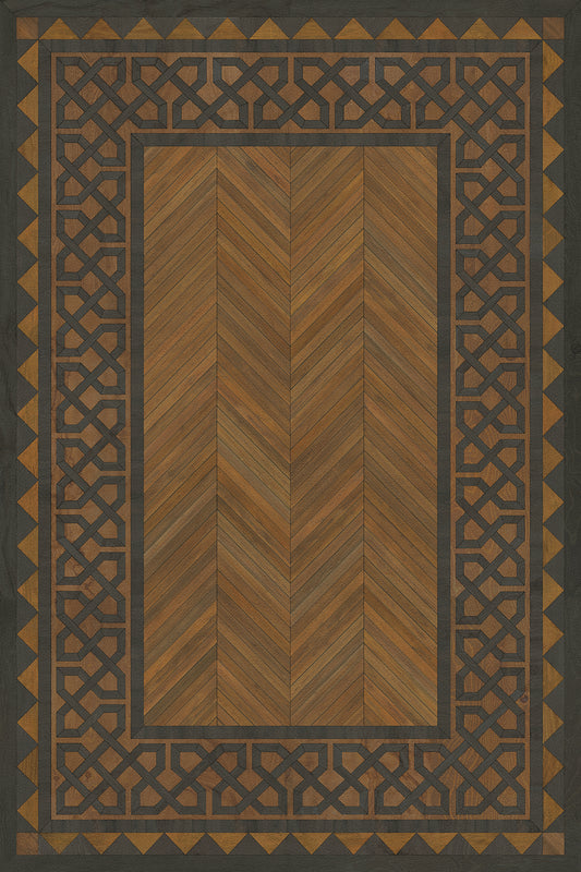 Vintage Vinyl Rug - University - Cambridge