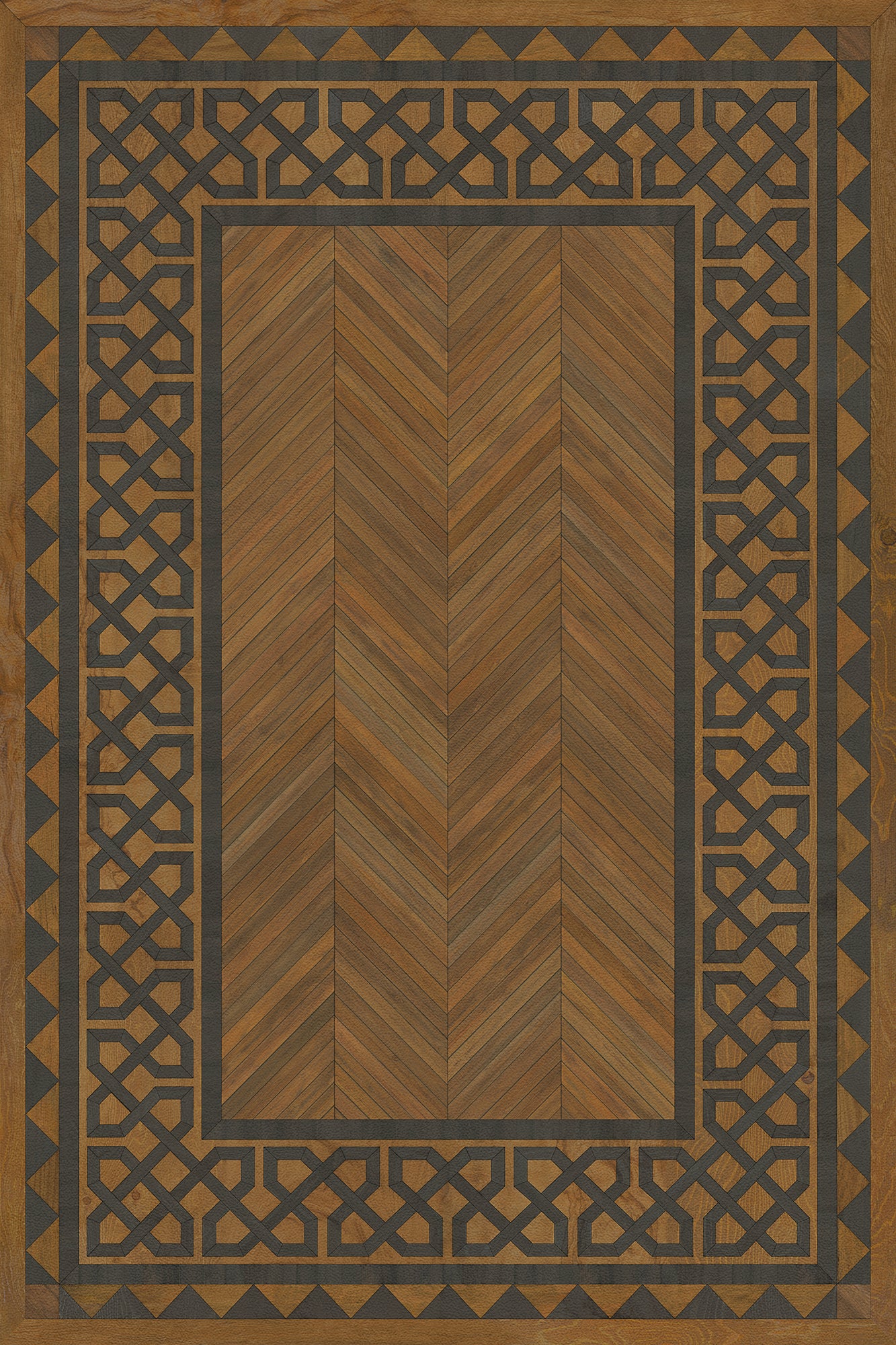 Vintage Vinyl Rug - University - Dulwich
