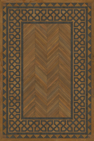 Vintage Vinyl Rug - University - Dulwich