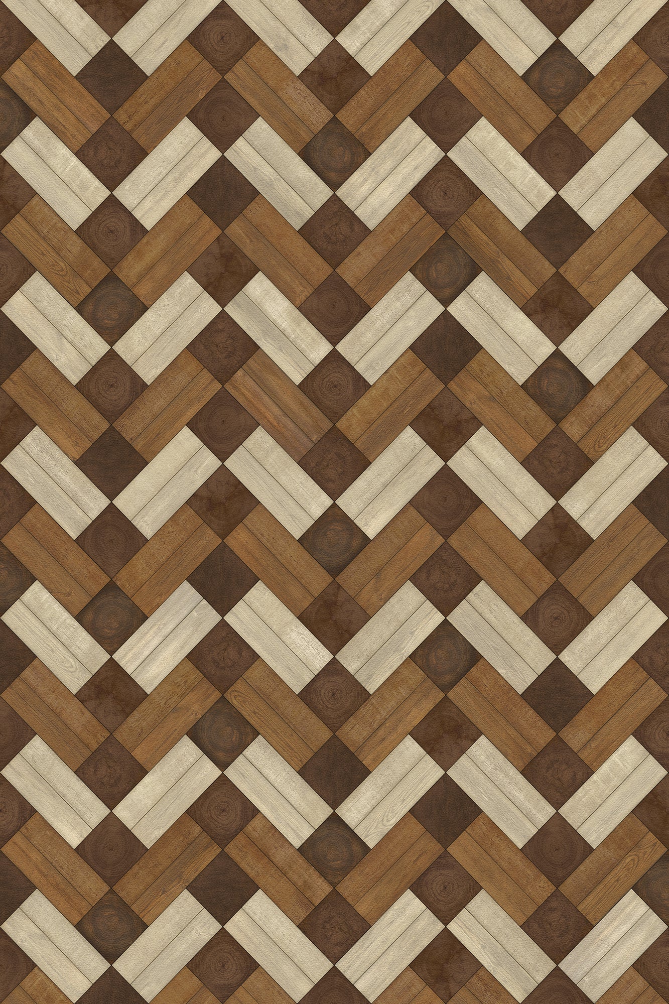 Vintage Vinyl Rug - Woodson - Heygate