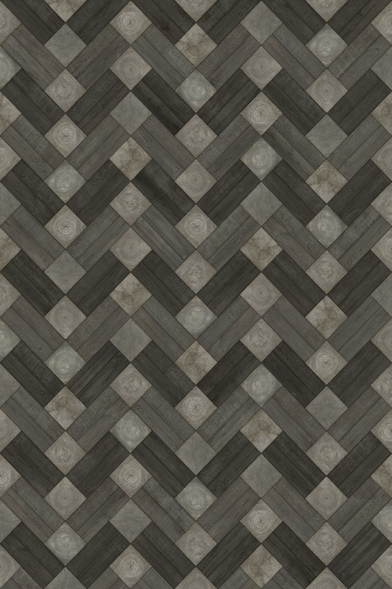 Vintage Vinyl Rug - Woodson - Traquair