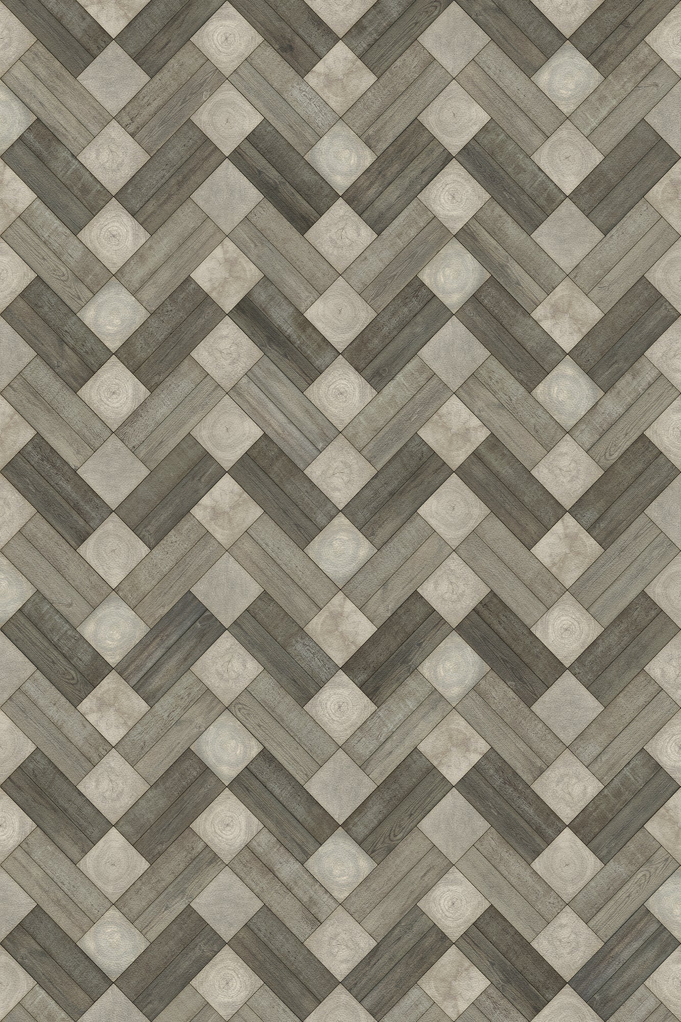 Vintage Vinyl Rug - Woodson - Voysey