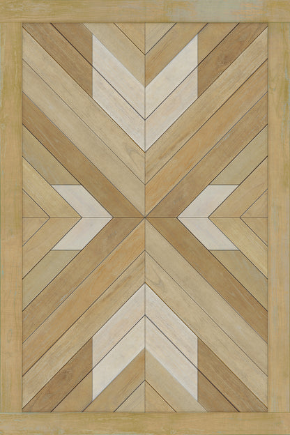 Vintage Vinyl Rug - Bohemian - Romani
