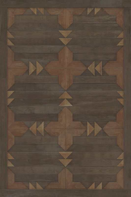 Vintage Vinyl Rug - Carpathian - Serbia