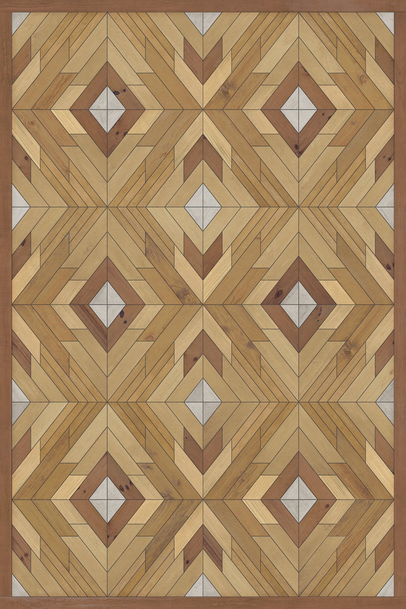 Vintage Vinyl Rug - Denali - Hunter
