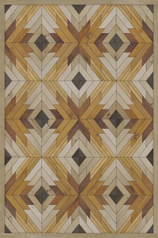 Vintage Vinyl Rug - Denali - Mather