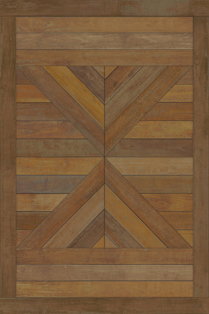 Vintage Vinyl Rug - Hoia - Bram