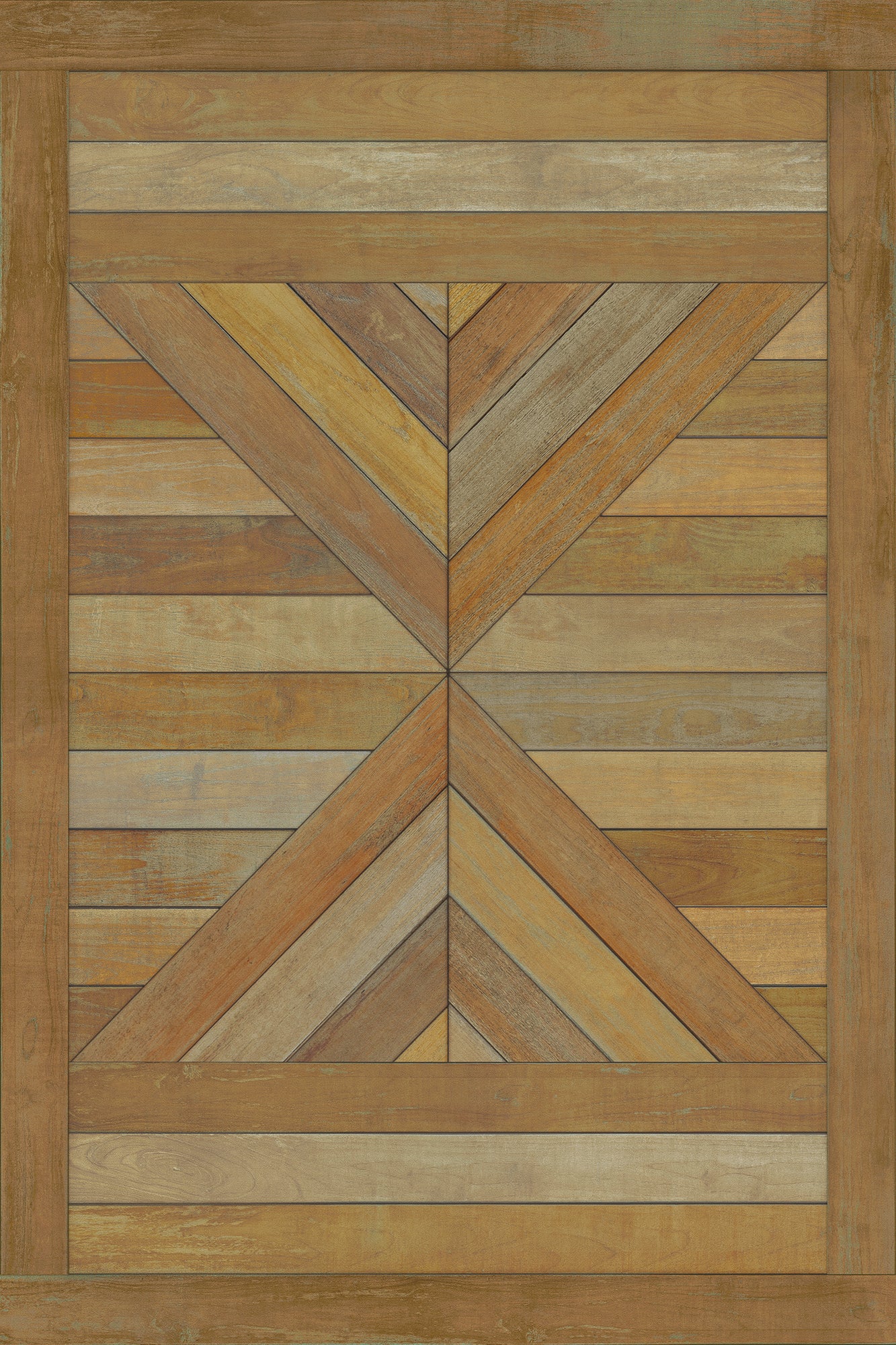 Vintage Vinyl Rug - Hoia - Come Freely Go Safely