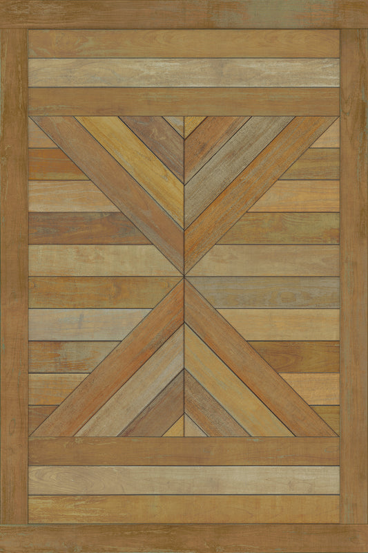 Vintage Vinyl Rug - Hoia - Come Freely Go Safely
