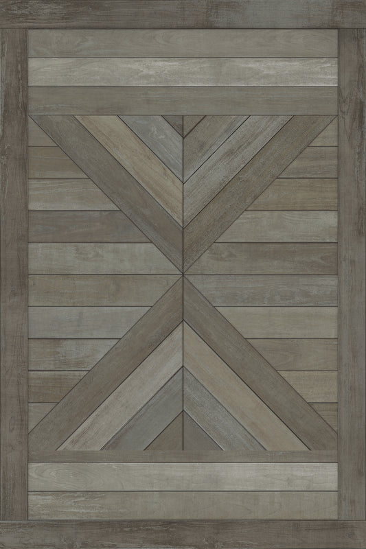 Vintage Vinyl Rug - Hoia - Knowledge is Stronger than Memory