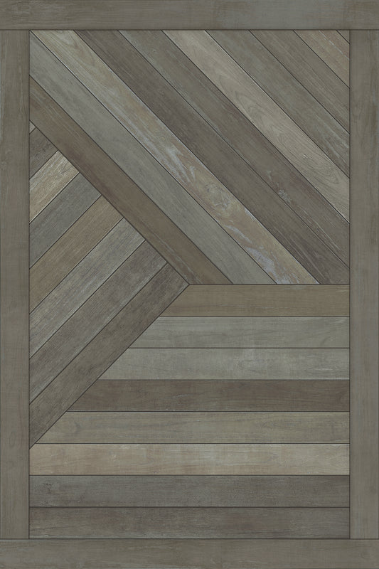 Vintage Vinyl Rug - Mount Zeppelin - Lost in a Forest