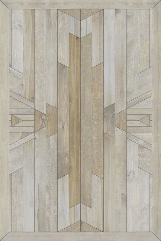 Vintage Vinyl Rug - Native - Breath of the Breeze