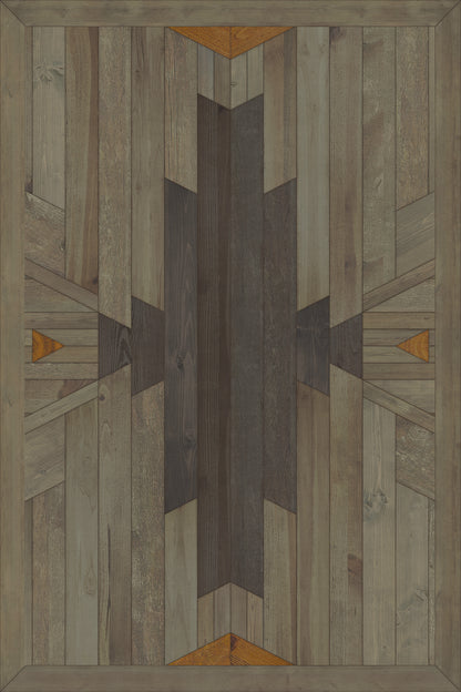 Vintage Vinyl Rug - Native - Power to Heal