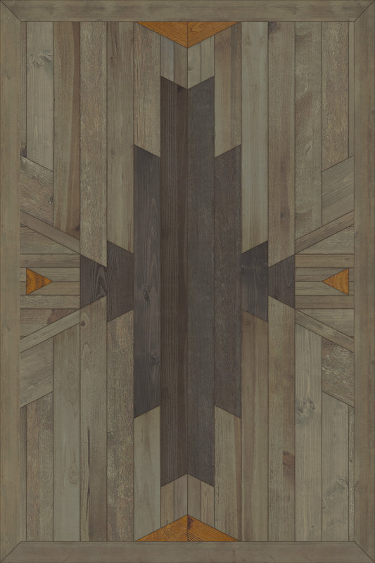 Vintage Vinyl Rug - Native - Power to Heal
