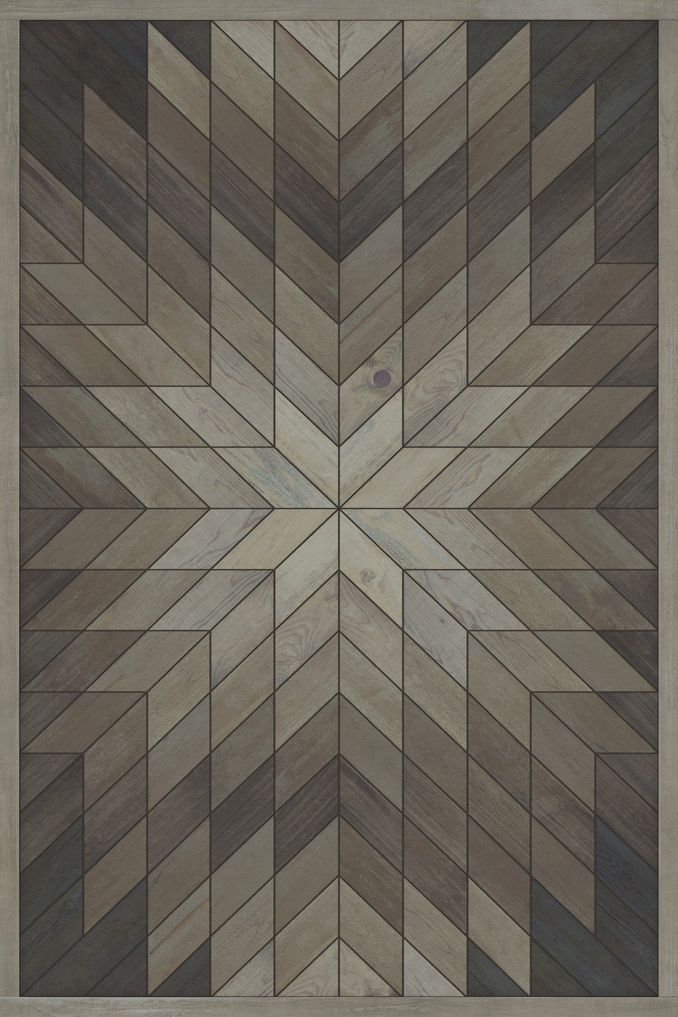 Vintage Vinyl Rug - Wicklow - Blackstair