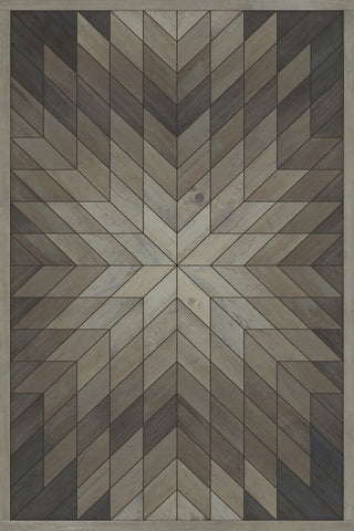 Vintage Vinyl Rug - Wicklow - Blackstair