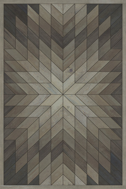 Vintage Vinyl Rug - Wicklow - Blackstair